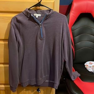 Peter Millar deep purple ¼ zip